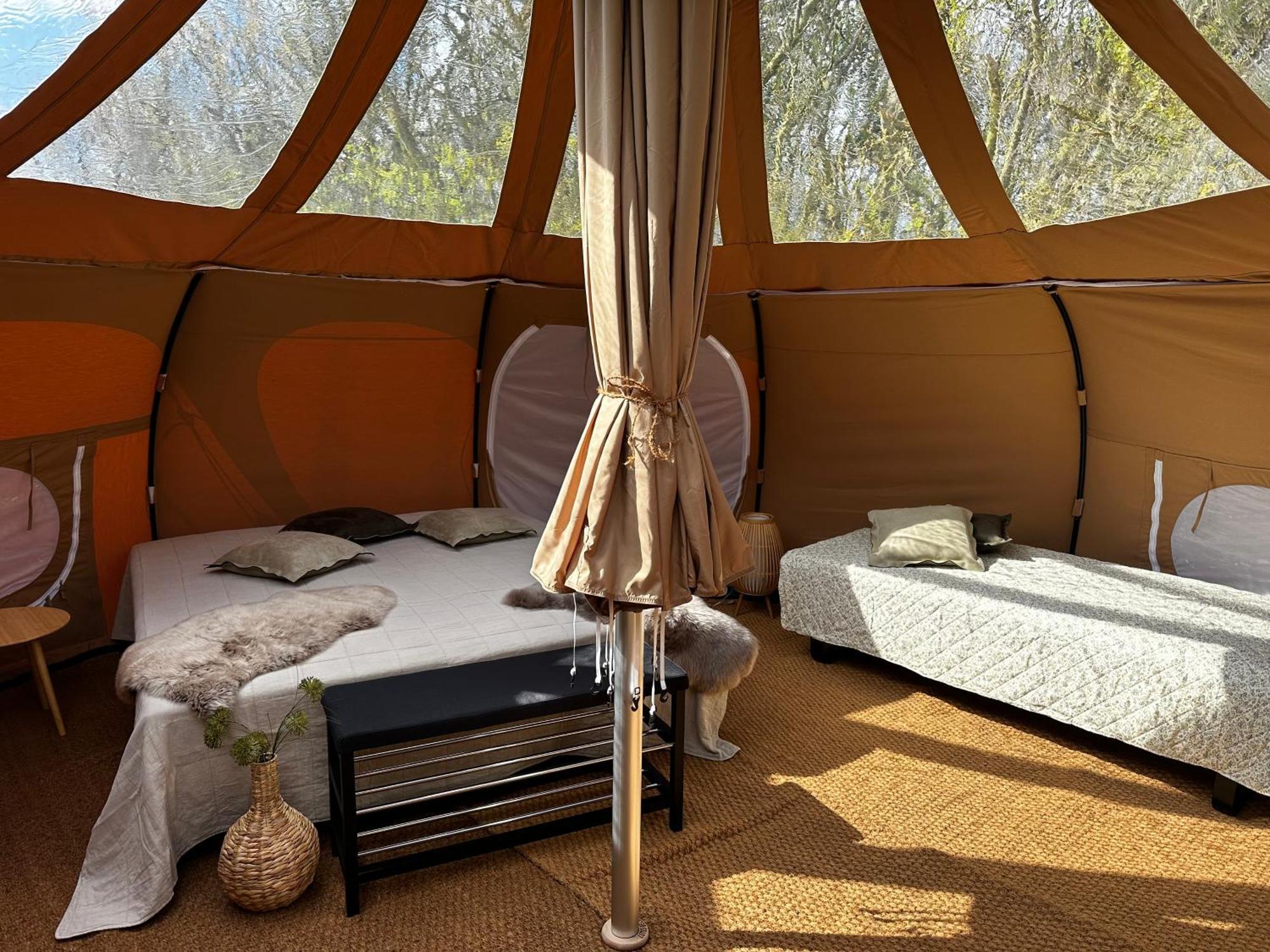 Romantik Luxus Glamping 2 Idestrup Bagian luar foto